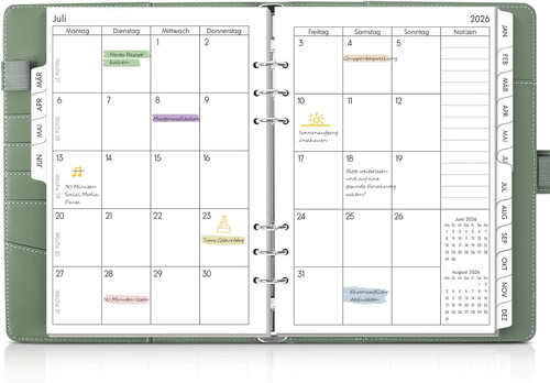 Kalender ringbuch - kalender, a5