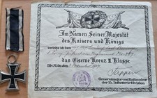 Eisernes Kreuz 1914: Orden und