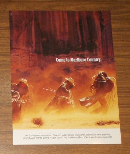 Seltene werbung marlboro - seltene,