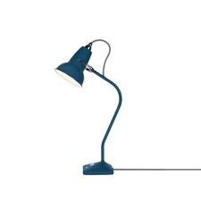 Nachttischlampe blau