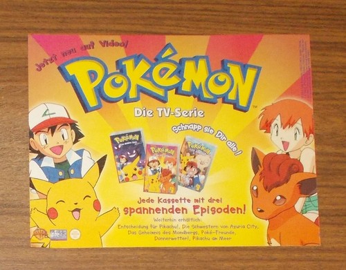 Seltene werbung pokemon - seltene, tv