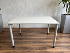 Steelcase Schreibtisch Besprechungstisch 120x80 grau