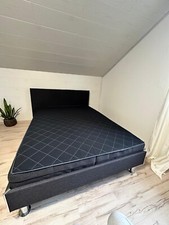 Boxspringbett 140x200 mit Matratze,Topper und Lattenrost