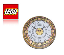 LEGO® Uhr Turmuhr Fliese