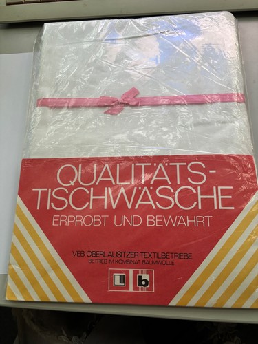Tischdecke tischwäsche ddr - tischdecke,