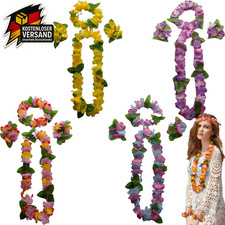 4 Stück Hawaii Kette Set
