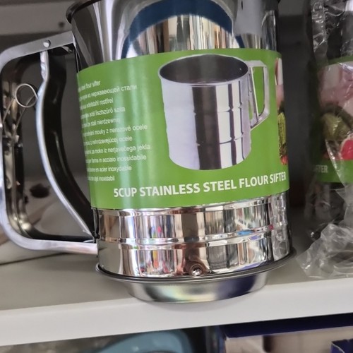 Mehl zuckersieb cup aus - mehl-/zuckersieb,