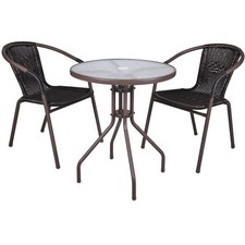 3er SET Bistroset Sitzgruppe
