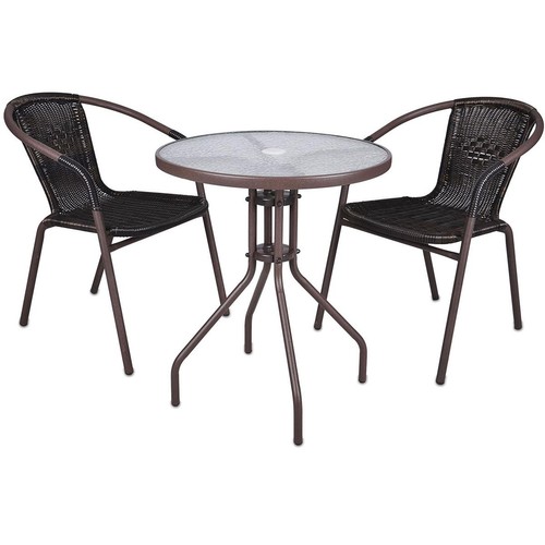 3er set bistroset sitzgruppe - set,