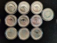 Känguru Perth Mint 2018, 10 Unzen Feinsilber , Ag 9999, gekapselt