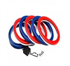Dolce & Gabbana Armreif DJ0929 Damen Set 6 Stück ARMBAND rot blau weiß Schmuck