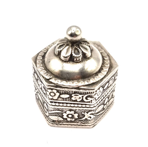 Antik jugendstil silber pillen - jugendstil,