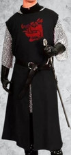 Schwarze Mittelalter Ritter