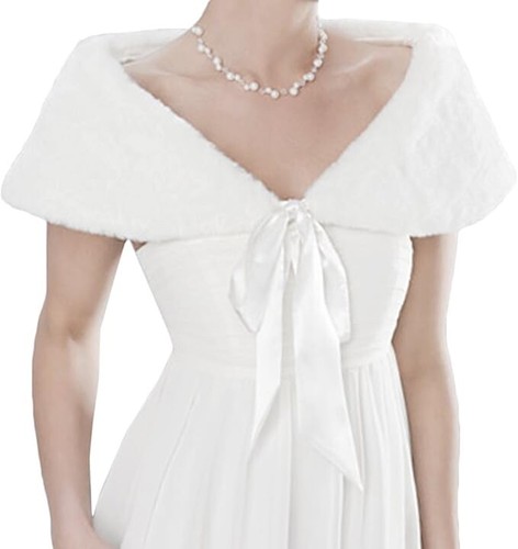 Off white kunstfell - kunstfell, hochzeit
