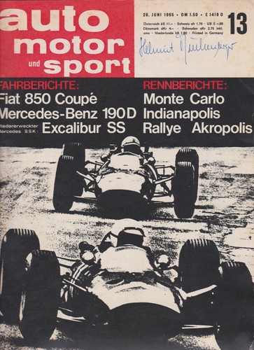 Auto motor sport heft juni - auto,