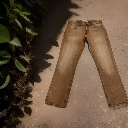 Jeans hose hellbraun - jeans,