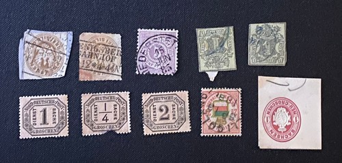 Briefmarken aus preußen - briefmarken,