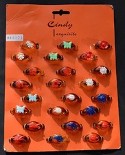 Konvolut original verpackter Zopfspangen für Mädchen. Vintage - super selten!