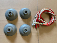 4 Saugnäpfe Zubehör für Nemectron  Reizstromtherapiegerät   Set NR: 5LK