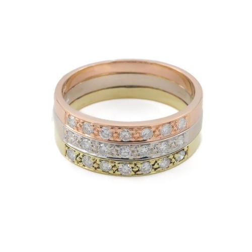 Fach ring mit brillanten - fach,