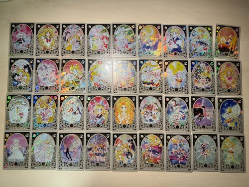 Sailor moon sammelkarten set - moon,