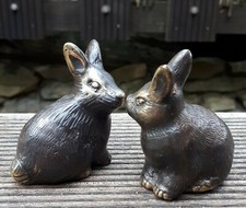 2er Set -6cm Bronze Figur