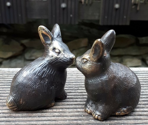 2er set 6cm - bronze, figur