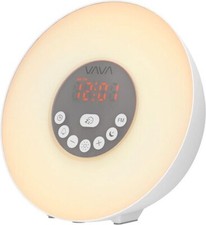 VAVA-Wecker mit smarter Sonnenaufgangsfunktion & Radio,Wake up Light ALARM clock