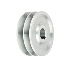 Keilriemenscheibe 60mm-160mm 2-rillig Für Keilriemen SPA 13mm, Riemenscheibe