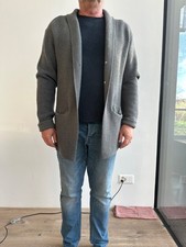 Hannes Roether Strickjacke Grau XL