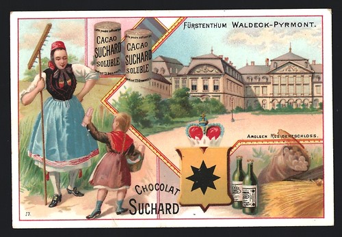 Sammelbild cacao suchard frau - suchard,,