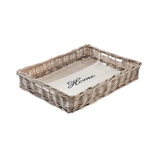 Tablett dekotablett aus weide - dekotablett,