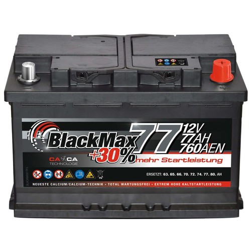 Autobatterie 12v 77ah - autobatterie,
