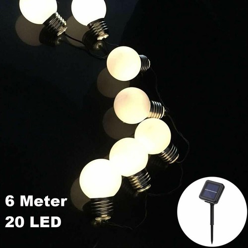 Solar led lichterkette außen - led,