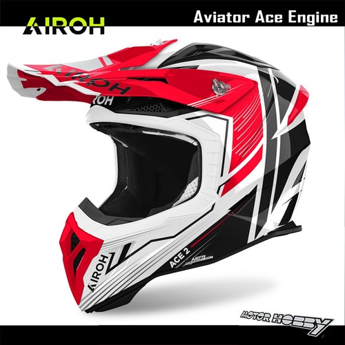 Helm airoh fiber cross - helm, enduro