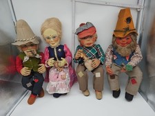 4 Stück Else Tenner original Sonneberg DDR große Künstlerpuppe Handarbeit Top