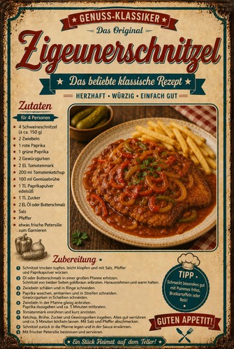 Retro blechschild - retro,