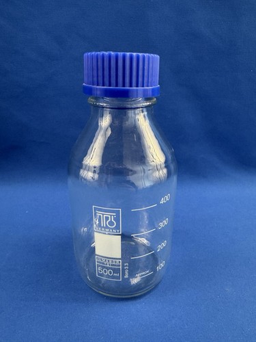 Laborflasche mit beschichtung - laborflasche,