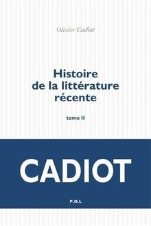 Histoire littérature - histoire, la