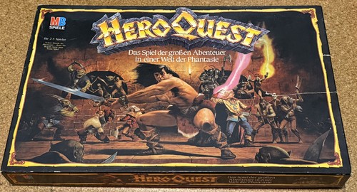 Hero quest gesellschaftsspiel - hero, quest-