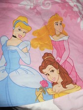  Kinderbettwäsche Disney 3 Prinzessinen Princess Cinderella Belle Auroa  2 tlg 