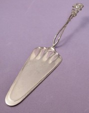 Hildesheimer Rose 835er Silber Tortenheber Widmann Antik im Karton