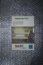 DDR RFT VEB Werbeflyer REMA 2072