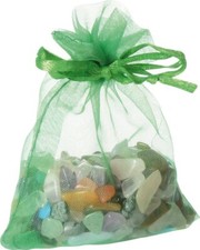 SCHMUCKSTEINE im Organzabeutel kleine Steine Edelsteine Kindergeburtstag NEU