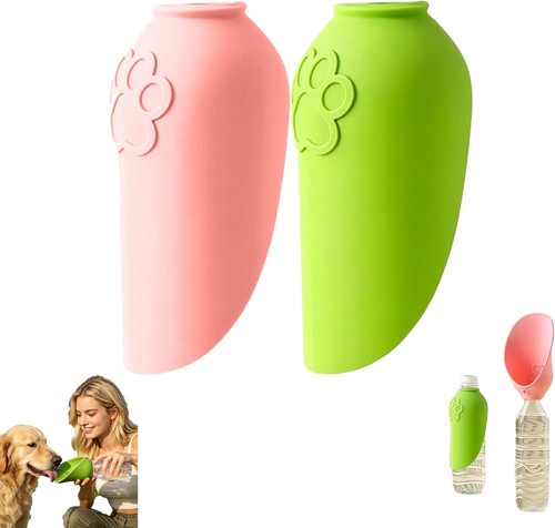 Silicone dog water - water, bottle