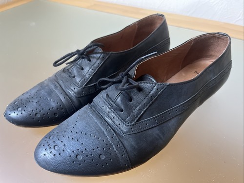 Bronx schnürschuhe leder blau - schnürschuhe,