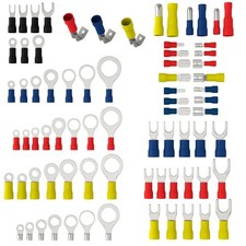 Kabelschuhe Ringkabelschuhe Flachstecker Rundstecker Hülsen Gabelkabelschuhe