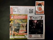 4x RWE Rot Weiss Erfurt - Chemnitzer FC 2024/25 RL  Programm + Ultra Fanzine + T