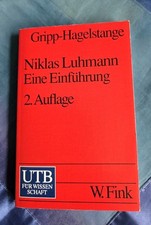 Fachbuch Niklas Luhmann Eine Einführung Gripp-Hagelstange UTB