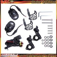 2x LED Motorrad Nebelleuchte Zusatzscheinwerfer Lauflicht für BMW R1200GS F800GS